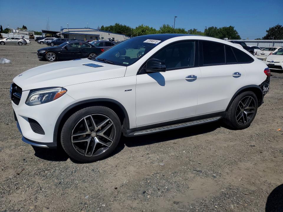 2016 Mercedes-benz VIN 4JGED6EB4GA014197 COPART salvage auction — REAR END, Ca - Salvage Certificate, sold $16,400 on 2026-07-02 (photo 1)