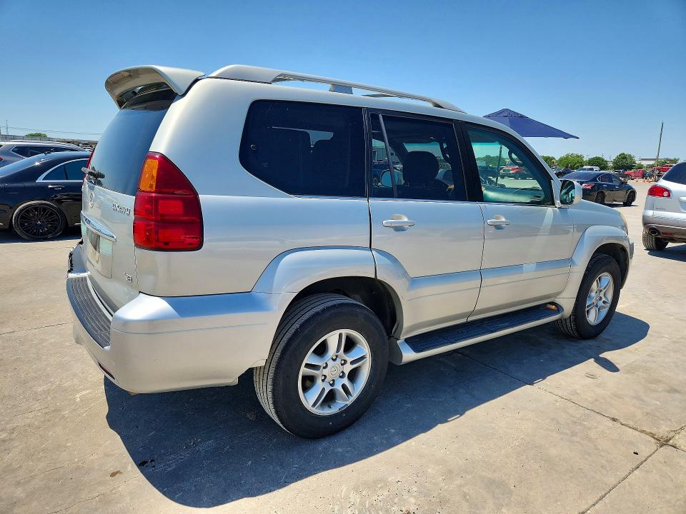 2005 Lexus Gx VIN JTJBT20X350077295 COPART salvage auction — REAR END, Tx - Salvage Vehicle Title, sold $5,400 on 2026-07-20 (photo 3)