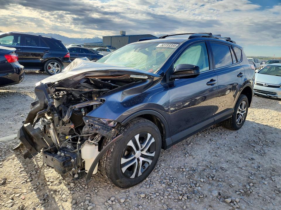 2017 Toyota Rav4 VIN JTMBFREV6HJ172085 COPART salvage auction — FRONT END, UT - SALVAGE CERTIFICATE, sold $1,100 on 2026-07-16 (photo 1)