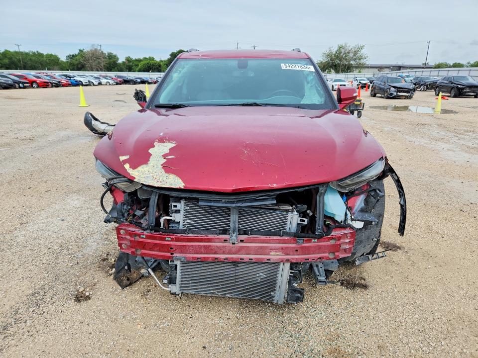 2019 Chevrolet Blazer VIN 3GNKBBRAXKS671799 COPART salvage auction — FRONT END, Tx - Certificate Of Title, sold $2,950 on 2026-07-02 (photo 5)