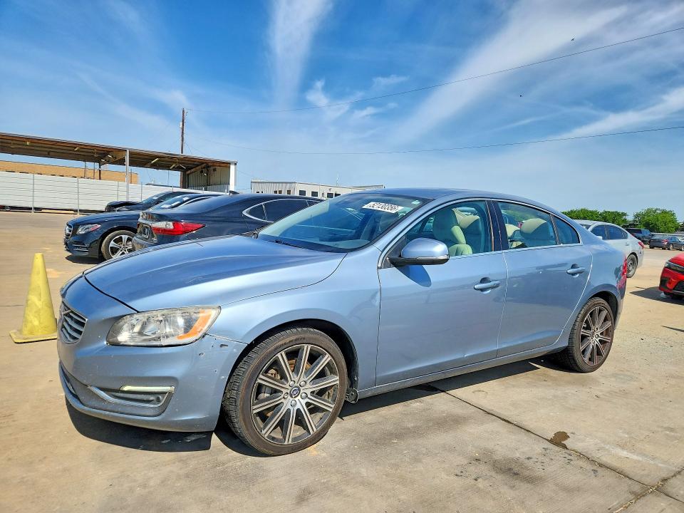 2018 Volvo S60 VIN LYV402TK2JB185618 COPART salvage auction — HAIL, Tx - Certificate Of Title, sold $2,150 on 2026-07-13 (photo 1)