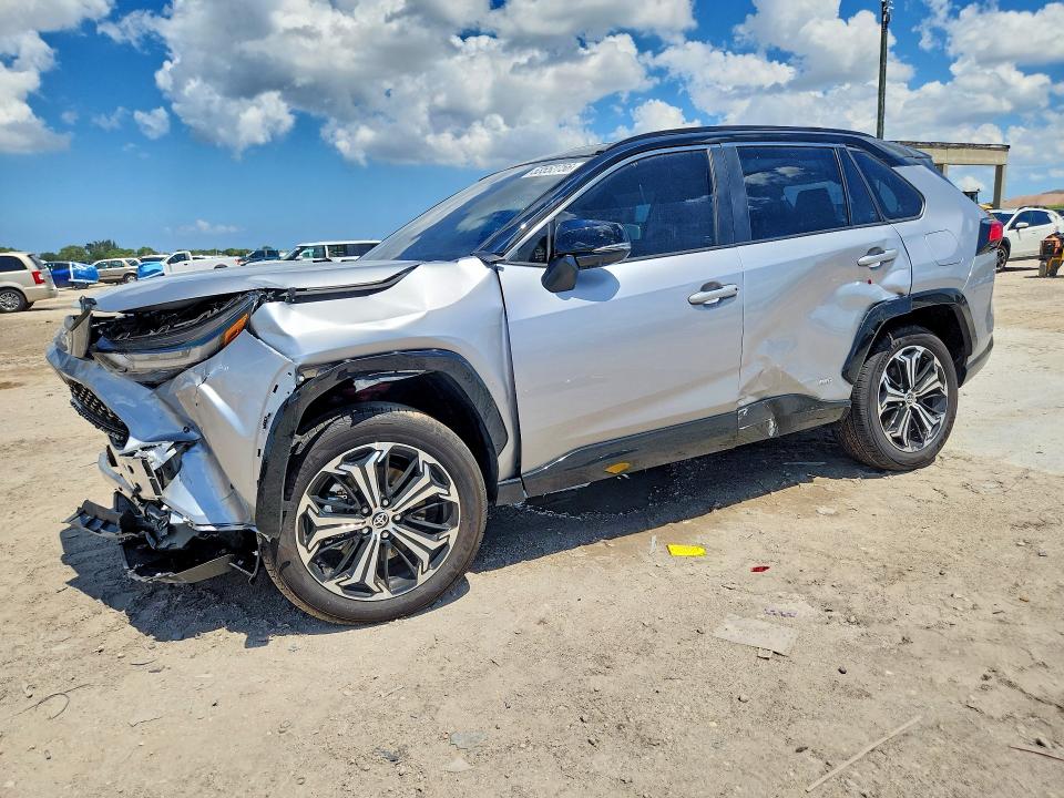 2025 Toyota VIN JTMFB3FV0SD282578 COPART salvage auction — FRONT END, Fl - Cert Of Title Slvg Rebuildable, sold $16,600 on 2026-07-02 (photo 1)