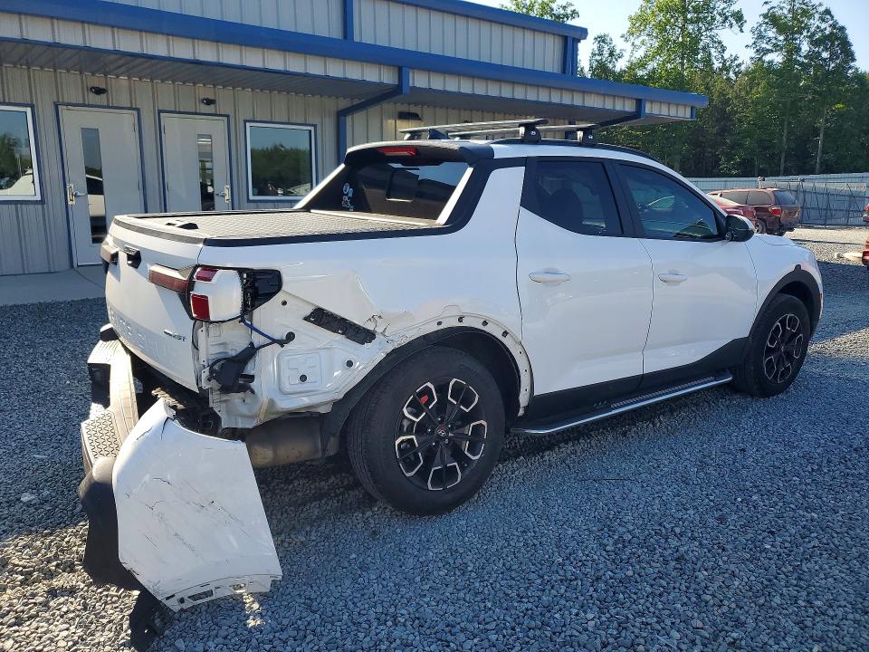2023 Hyundai Santa cruz VIN 5NTJDDAF5PH054296 COPART salvage auction — REAR END, Nc - Salvage Certificate Of Title, sold $10,500 on 2026-07-02 (photo 3)