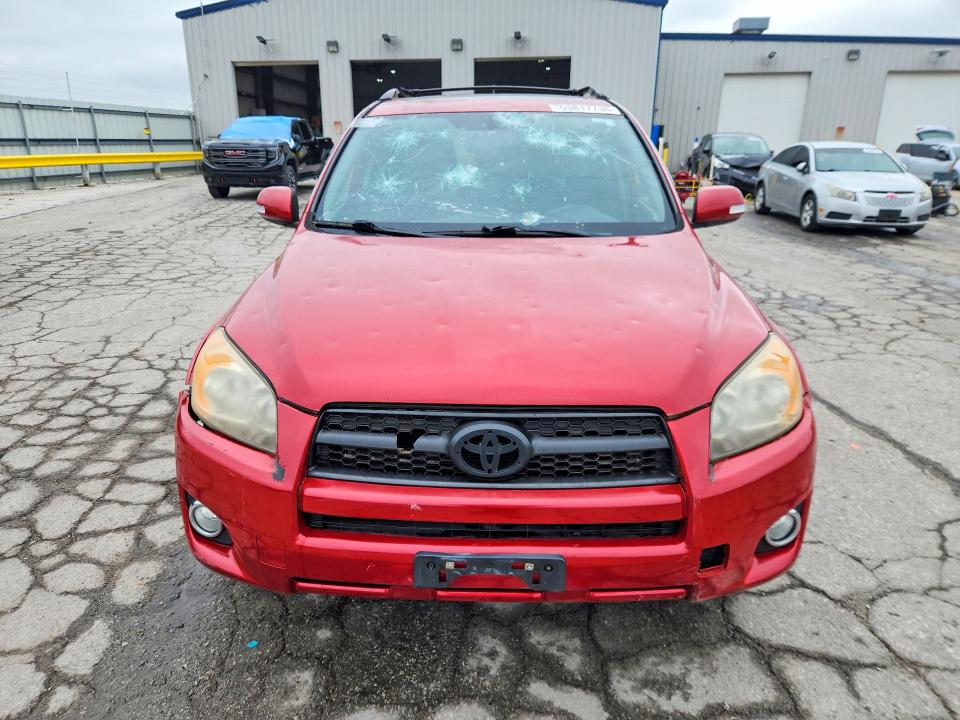 2012 Toyota VIN JTMRF4DV6C5051349 COPART salvage auction — HAIL, Salvage Title, sold $775 on 2026-07-29 (photo 5)