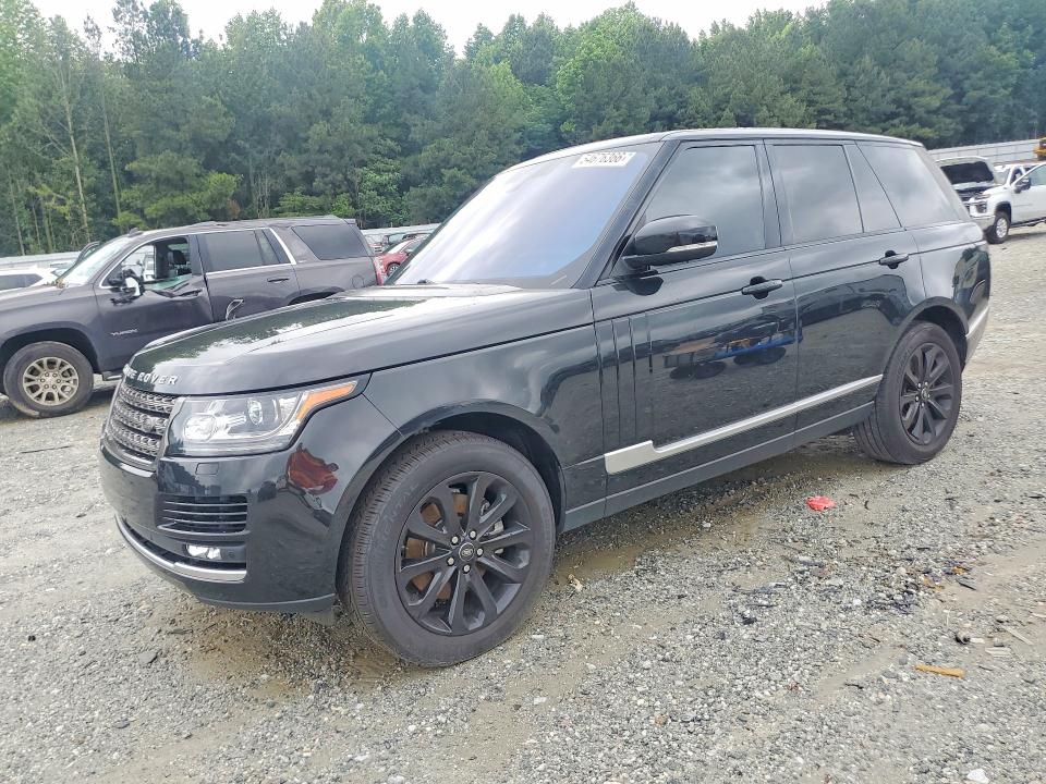 2016 Land rover RANGE ROVER VIN SALGR2PF9GA313961 COPART salvage auction — MECHANICAL, Ga - Certificate Of Title (P), sold $6,400 on 2026-07-08 (photo 1)