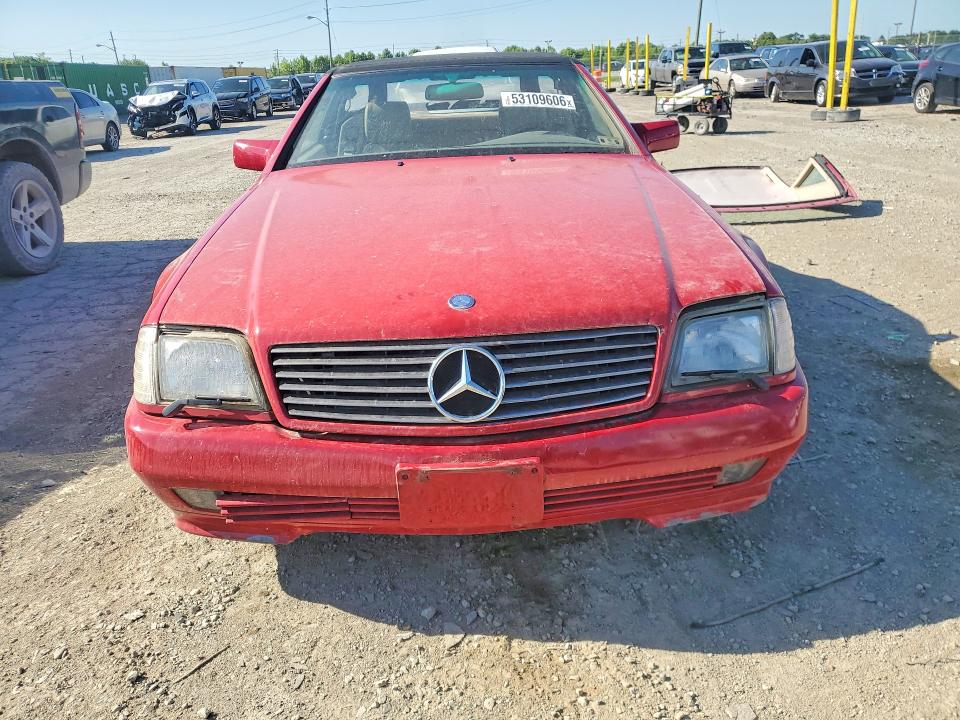 1995 Mercedes-benz Sl-class VIN WDBFA63E8SF114456 COPART salvage auction — HAIL, In - Cert Of Title-Salvage Title, sold $2,850 on 2026-07-07 (photo 5)
