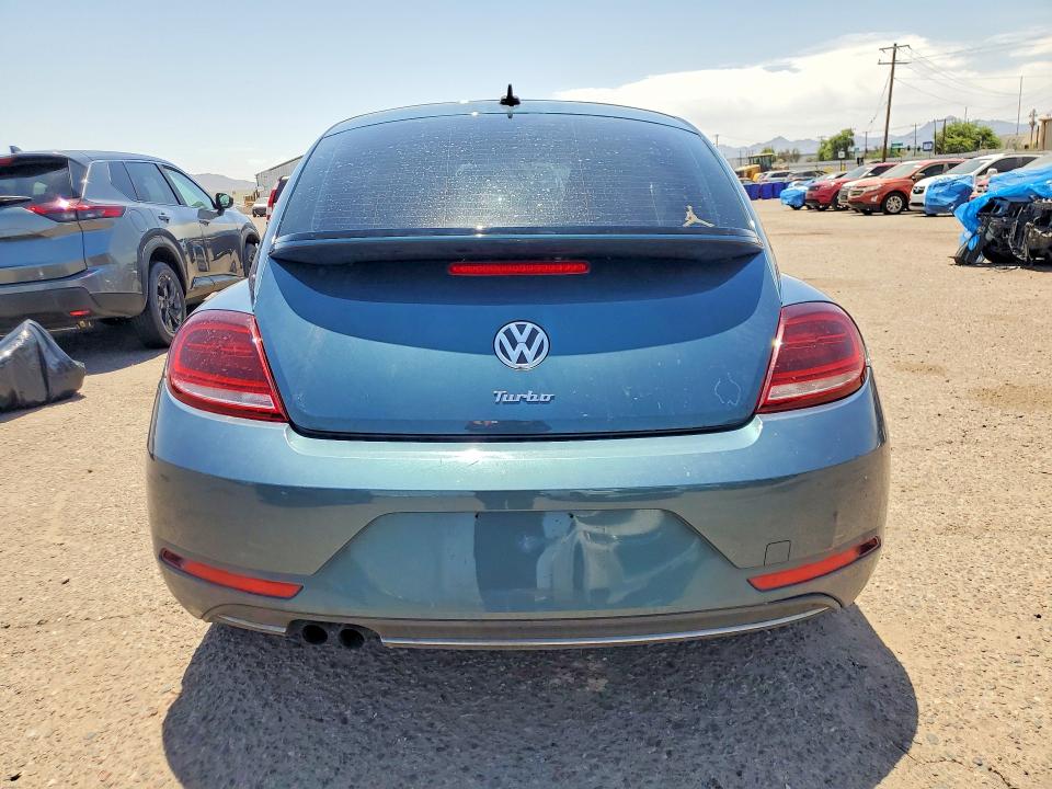 2018 Volkswagen Beetle VIN 3VWFD7AT3JM707010 COPART salvage auction — FRONT END, In - Certificate Of Title, sold $250 on 2026-07-09 (photo 6)