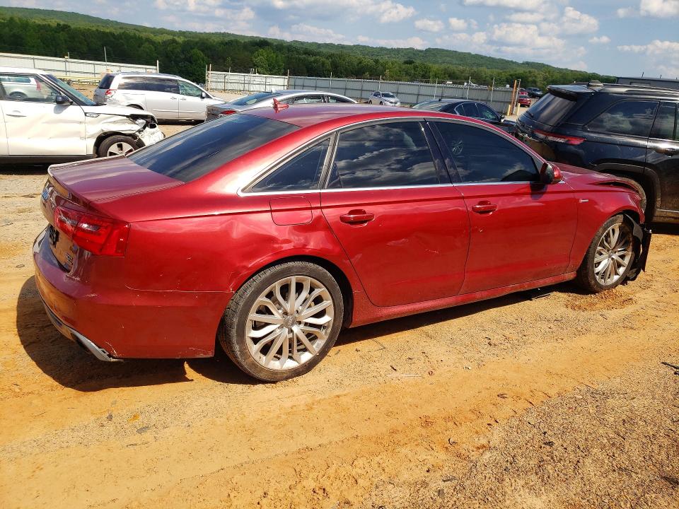 2013 Audi A6 VIN WAUHGAFC1DN007700 COPART salvage auction — FRONT END, Va - Cert Of Title - Salvage, sold $100 on 2026-07-24 (photo 3)