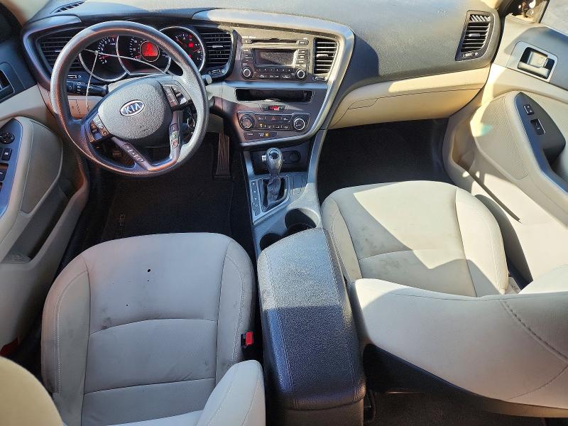 2012 Kia VIN 5XXGM4A72CG033221 COPART salvage auction — FRONT END, Ca - Salvage Certificate, sold $1,100 on 2026-07-07 (photo 8)