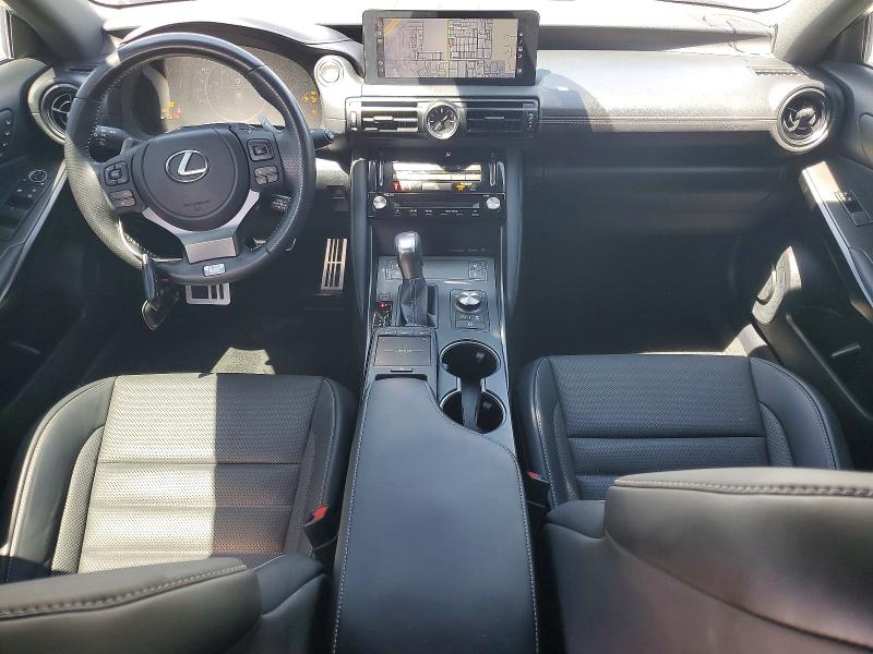 2024 Lexus Is VIN JTHGZ1B25R5075834 COPART salvage auction — FRONT END, Nv - Salvage Title, sold $15,500 on 2026-07-30 (photo 8)