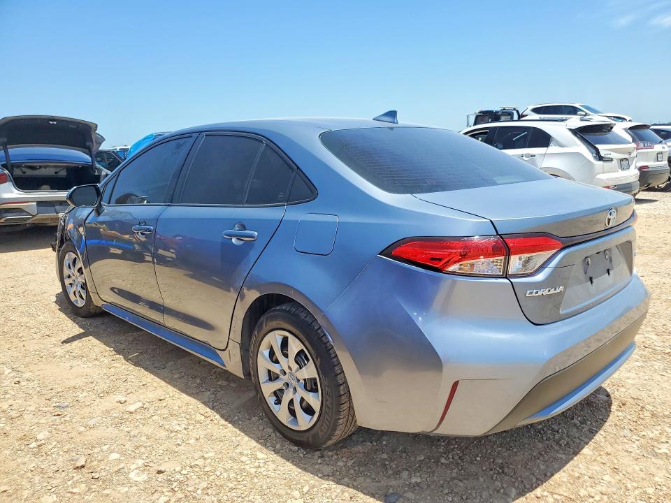 2022 Toyota Corolla VIN JTDEPMAE8NJ219969 COPART salvage auction — FRONT END, Tx - Certificate Of Title (P), sold $9,300 on 2026-07-02 (photo 2)