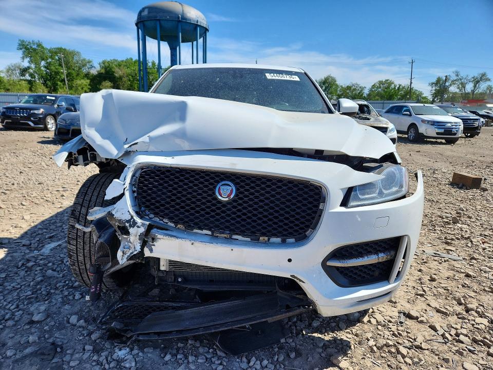 2020 Jaguar VIN SADCJ2FX9LA645534 COPART salvage auction — FRONT END, IL - SALVAGE CERTIFICATE, sold $4,850 on 2026-07-29 (photo 5)