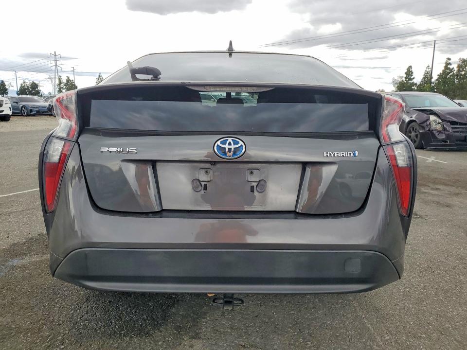 2016 Toyota Prius VIN JTDKARFU7G3513792 COPART salvage auction — FRONT END, Ca - Salvage Certificate, sold $2,050 on 2026-07-15 (photo 6)