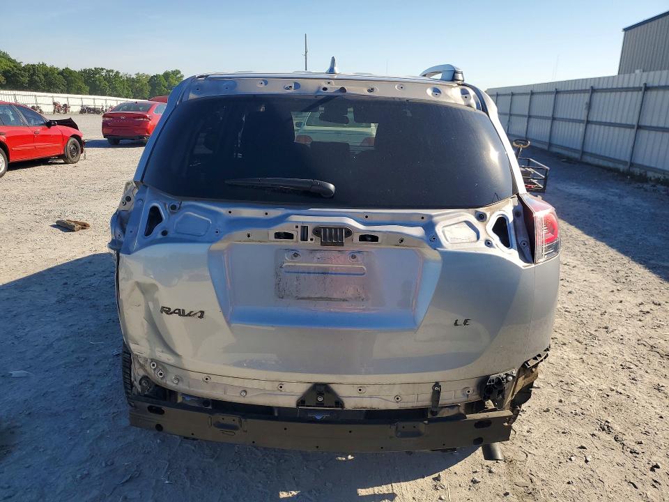2018 Toyota Rav4 VIN JTMZFREV5JD123303 COPART salvage auction — REAR END, Nc - Salvage Certificate Of Title, sold $225 on 2026-07-08 (photo 6)