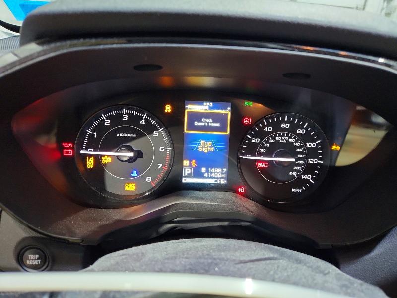 2021 Subaru Impreza VIN 4S3GKAB67M3604424 COPART salvage auction — FRONT END, NH - CERT OF TITLE-SALVAGE, sold $1,700 on 2026-07-02 (photo 9)