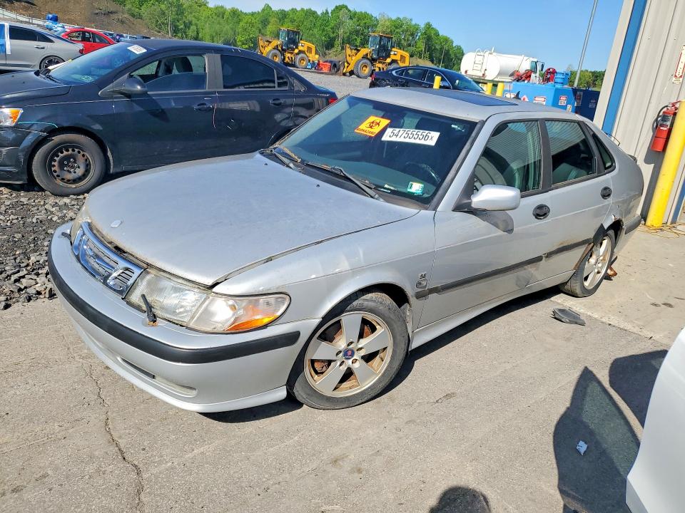 2002 Saab 9-3 VIN YS3DF58K322001193 COPART salvage auction — MECHANICAL, PA - CERT OF TITLE, sold $400 on 2026-08-19 (photo 1)