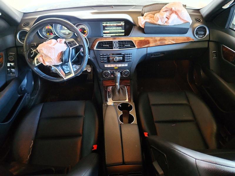 2014 Mercedes-benz C class VIN WDDGF4HB9EG234197 COPART salvage auction — FRONT END, Ca - Salvage Certificate, sold $650 on 2026-07-09 (photo 8)