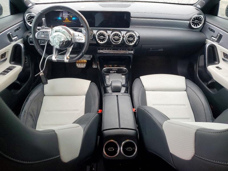 2022 Mercedes-benz Cla-klasse amg VIN W1K5J5DB9NN278309 COPART salvage auction — FRONT END, Il - Salvage Certificate, sold $12,700 on 2026-07-30 (photo 8)