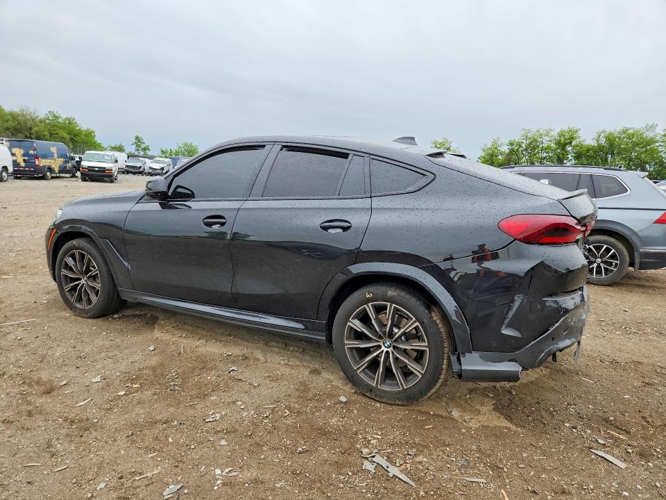 2022 BMW X6 VIN 5UXCY6C01N9K85524 COPART salvage auction — REAR END, Md - Cert Of Salvage > 75% Damage, sold $3,450 on 2026-07-28 (photo 2)