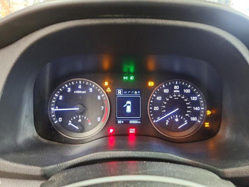 2016 Hyundai Tucson VIN KM8J3CA25GU162993 COPART salvage auction — FRONT END, Il - Salvage Certificate, sold $1,400 on 2026-07-06 (photo 9)