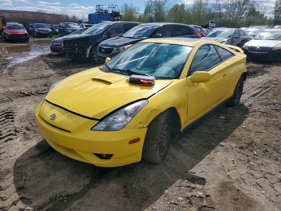 2004 Toyota Celica VIN JTDDY38T040071747 COPART salvage auction — FRONT END, ON - PERMIT NO BRAND - UNFIT, sold $100 on 2026-07-07 (photo 1)