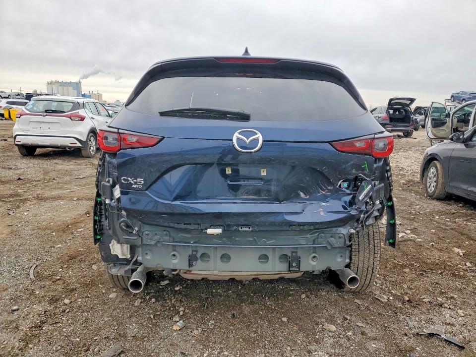 2025 Mazda VIN JM3KFBCM6S0696889 COPART salvage auction — REAR END, Il - Salvage Certificate, sold $8,400 on 2026-07-08 (photo 6)