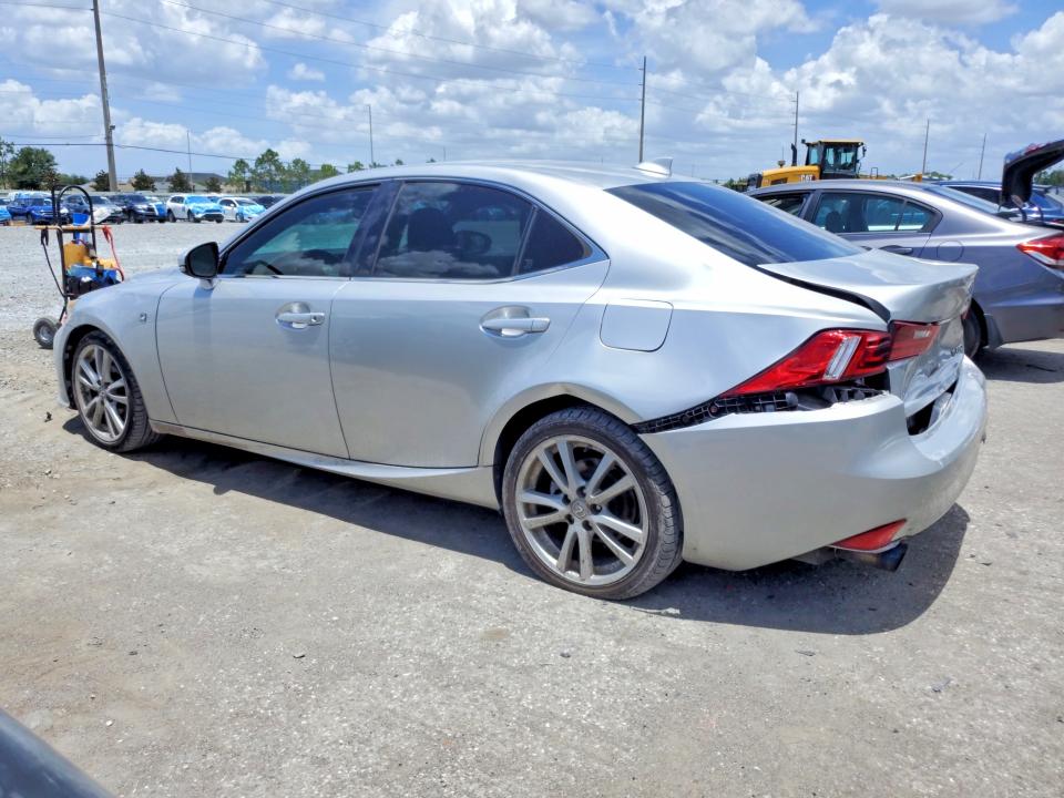 2014 Lexus Is VIN JTHBF1D2XE5012108 COPART salvage auction — REAR END, Fl - Cert Of Title Slvg Rebuildable, sold $3,100 on 2026-07-17 (photo 2)