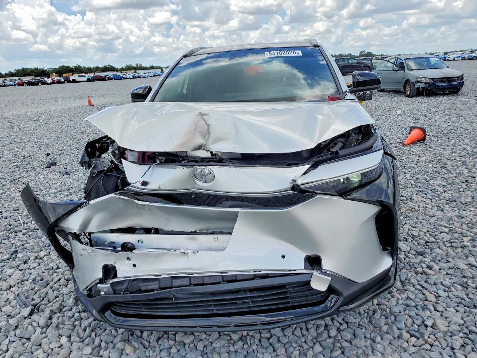 2024 Toyota Bz4x VIN JTMAAAAA6RA051315 COPART salvage auction — FRONT END, Fl - Cert Of Title Slvg Rebuildable, sold $9,300 on 2026-07-17 (photo 5)
