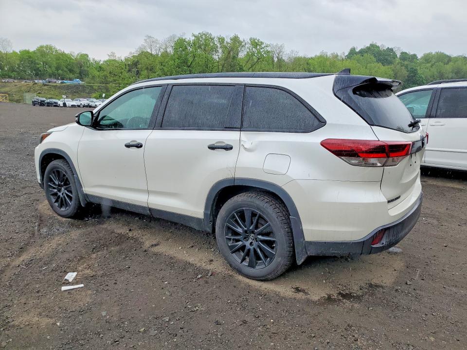2019 Toyota VIN 5TDJZRFH2KS969259 COPART salvage auction — SIDE, Ny - Mv-907A Salvage Certificate, sold $12,000 on 2026-07-02 (photo 2)