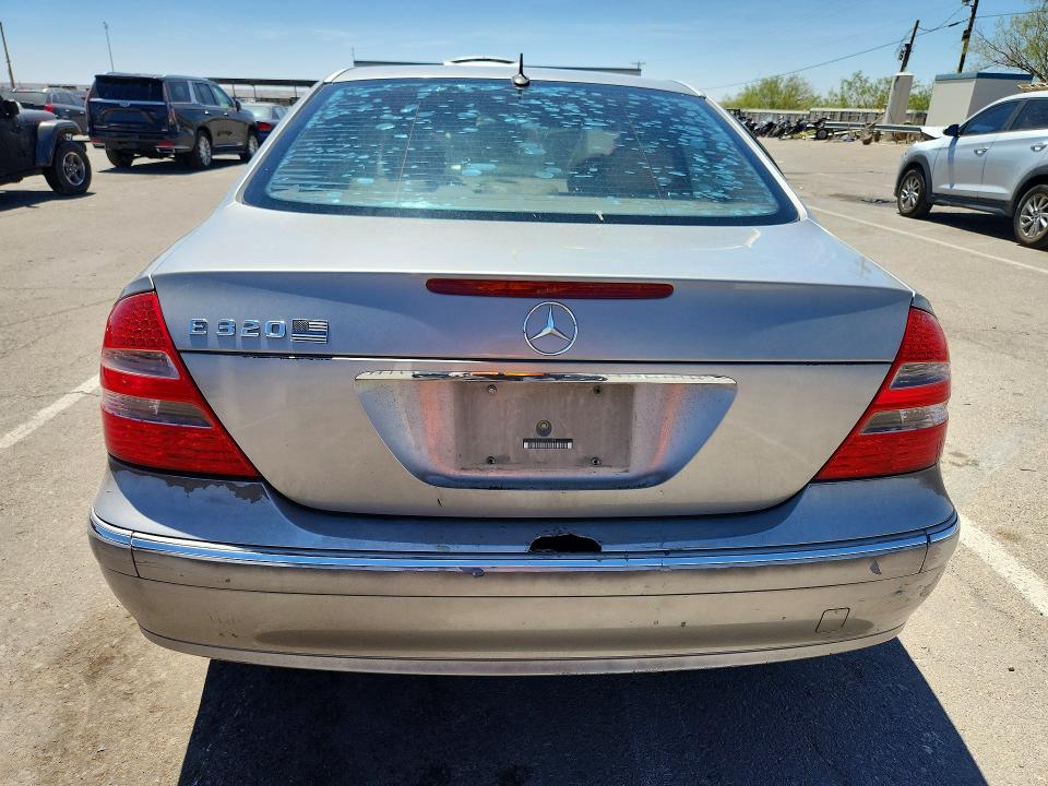 2003 Mercedes-benz E-class VIN WDBUF65J03A131799 COPART salvage auction — FRONT END, TX - SALVAGE VEHICLE TITLE, sold $425 on 2026-07-17 (photo 6)
