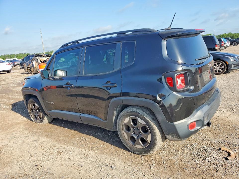 2017 Jeep Renegade VIN ZACCJAAB5HPG06528 COPART salvage auction — FRONT END, Tx - Salvage Vehicle Title, sold $1,150 on 2026-07-13 (photo 2)