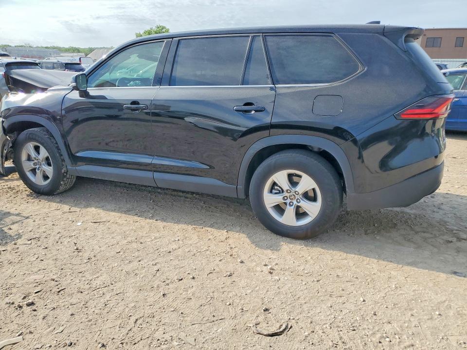 2025 Toyota VIN 5TDACAB58SS044760 COPART salvage auction — FRONT END, Ks - Cert Of Title-Salvage, sold $15,100 on 2026-07-14 (photo 2)
