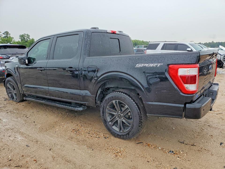 2022 Ford F-150 VIN 1FTEW1C83NFA26561 COPART salvage auction — FRONT END, Tx - Certificate Of Title, sold $11,600 on 2026-07-31 (photo 2)
