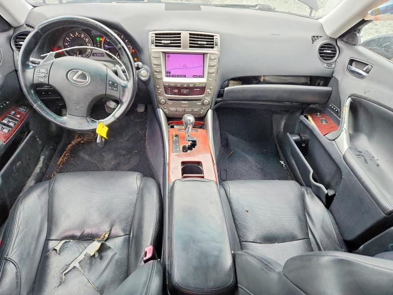 2008 Lexus Is VIN JTHBE262785020936 COPART salvage auction — SIDE, Nc - Salvage Certificate Of Title, sold $775 on 2026-07-15 (photo 8)