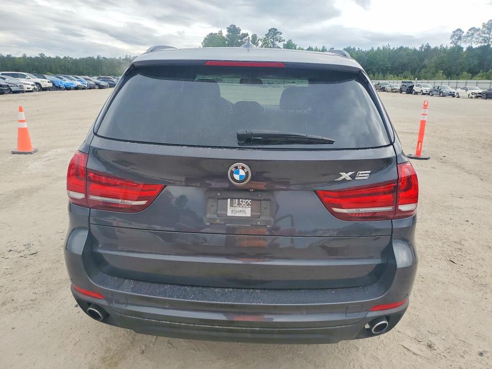 2015 BMW X5 VIN 5UXKR0C58F0K54875 COPART salvage auction — REAR END, Sc - Cert Of Title-Salvage, sold $4,350 on 2026-07-27 (photo 6)