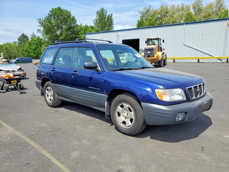 2002 Subaru Forester VIN JF1SF635X2H754907 COPART salvage auction — VANDALISM, Or - Salvage Title Certificate, sold $1,000 on 2026-07-06 (photo 4)