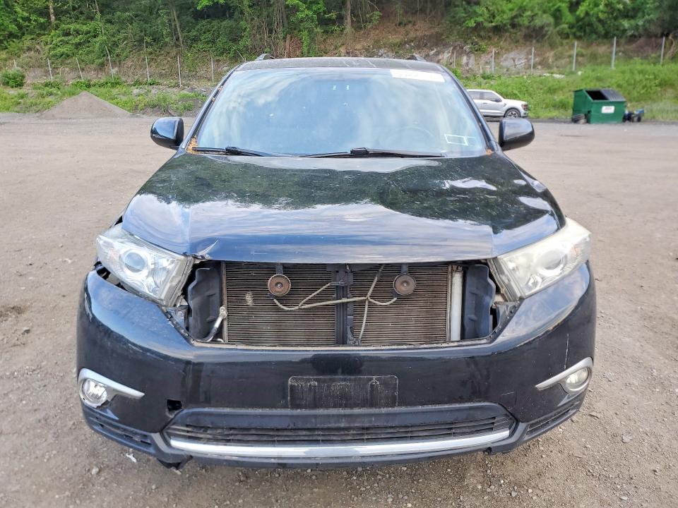 2011 Toyota Highlander VIN 5TDBK3EH7BS057931 COPART salvage auction — FRONT END, NY - MV-907A SALVAGE CERTIFICATE, sold $1,300 on 2026-07-14 (photo 5)