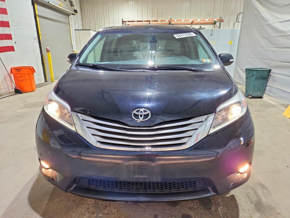 2017 Toyota Sienna VIN 5TDDZ3DC0HS184328 COPART salvage auction — SIDE, Nh - Cert Of Title-Salvage, sold $1,300 on 2026-07-21 (photo 5)