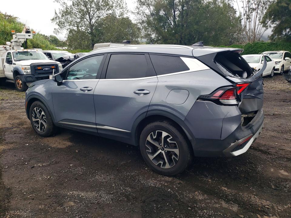 2023 Kia Sportage VIN 5XYK3CAF3PG009509 COPART salvage auction — REAR END, Hi - Certificate Of Salvage, sold $4,350 on 2026-07-06 (photo 2)