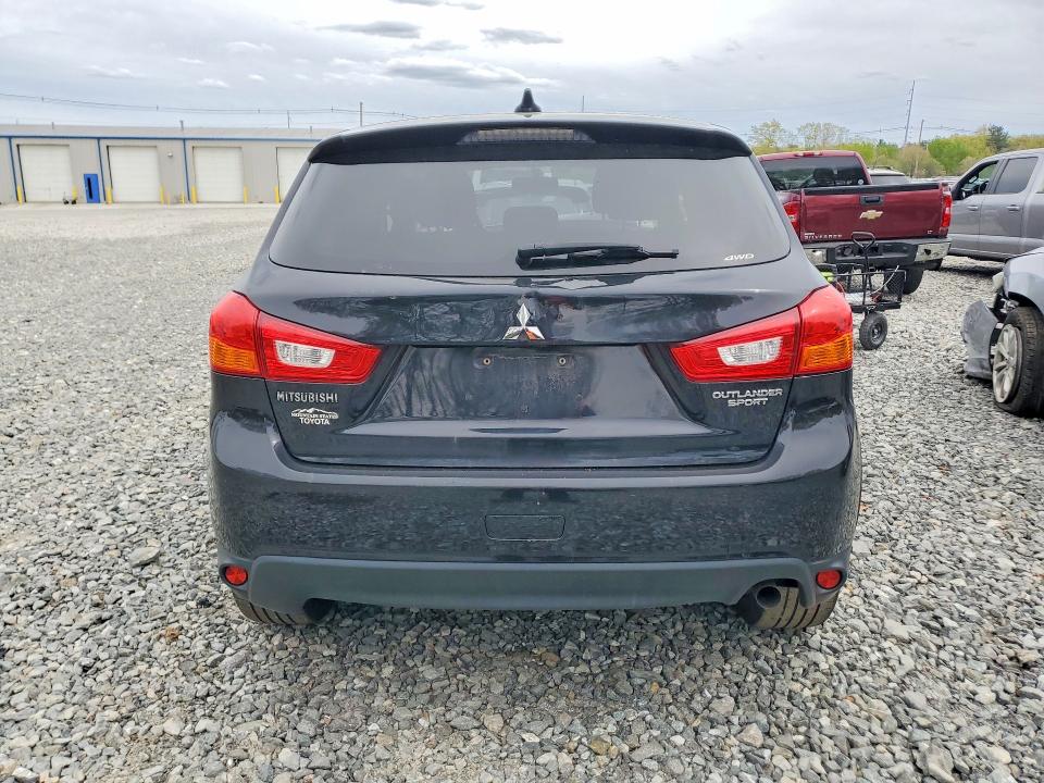 2017 Mitsubishi Outlander VIN JA4AR3AU2HZ034729 COPART salvage auction — FRONT END, Co - Bill Of Sale-Parts Only, sold $450 on 2026-07-06 (photo 6)