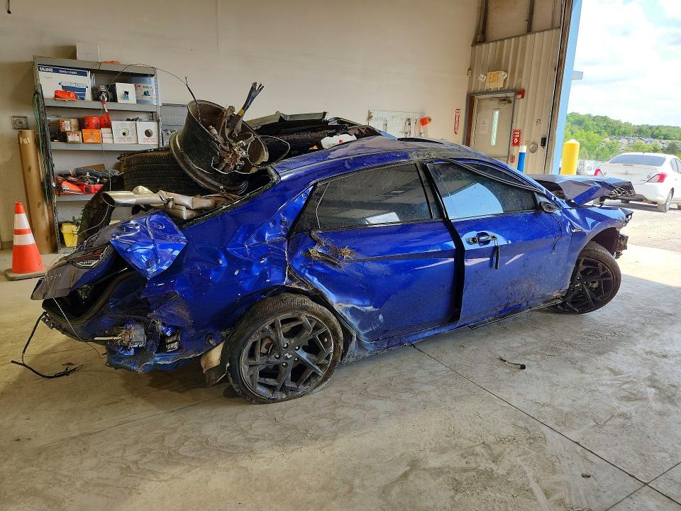 2025 Hyundai Elantra VIN KMHLR4DF8SU060835 COPART salvage auction — ROLLOVER, Pa - Certificate Of Salvage, sold $550 on 2026-07-17 (photo 3)