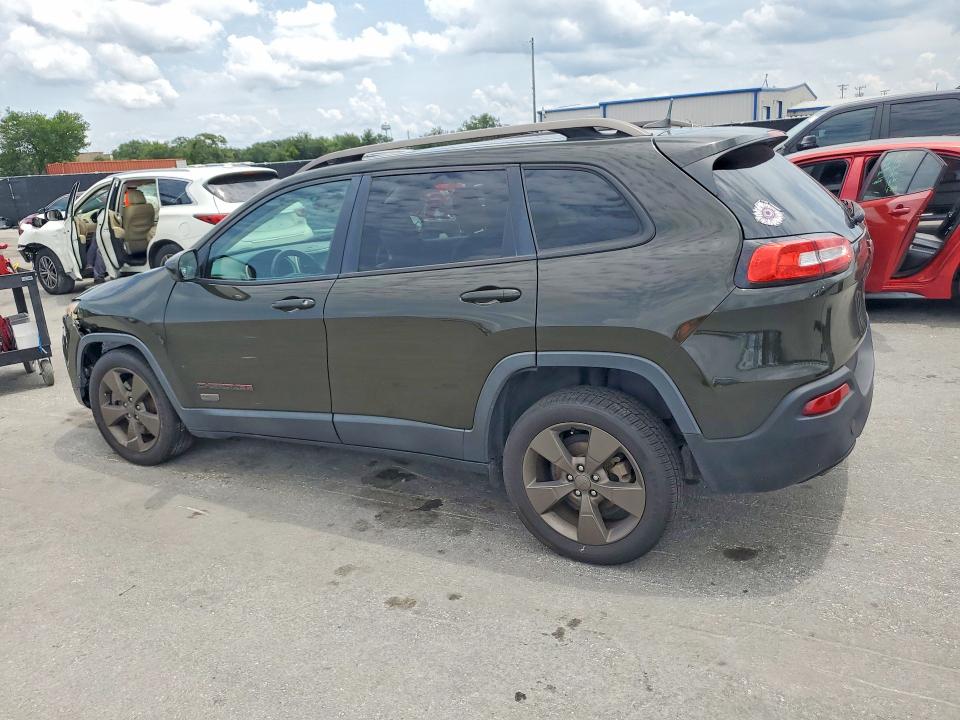 2016 Jeep Cherokee VIN 1C4PJLCB4GW346358 COPART salvage auction — FRONT END, Fl - Cert Of Title Slvg Rebuildable, sold $925 on 2026-07-09 (photo 2)