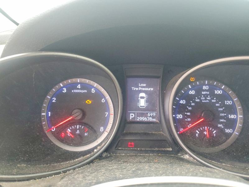 2016 Hyundai Santa fe VIN KM8SM4HF7GU155236 COPART salvage auction — SIDE, Oh - Certificate Of Title, sold $1,850 on 2026-07-24 (photo 9)