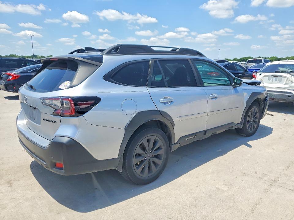 2023 Subaru Outback VIN 4S4BTALC6P3182741 COPART salvage auction — FRONT END, Tx - Salvage Vehicle Title, sold $8,100 on 2026-07-27 (photo 3)