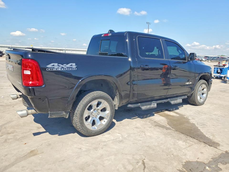 2025 Ram 1500 VIN 1C6SRFFP1SN505760 COPART salvage auction — REAR END, Tx - Salvage Vehicle Title, sold $25,750 on 2026-07-20 (photo 3)