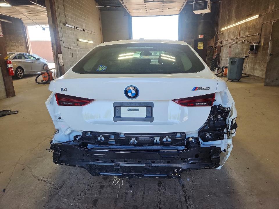 2025 BMW I4 VIN WBY33HD06SFU48237 COPART salvage auction — FRONT END, Ny - Mv-907A Salvage Certificate, sold $17,100 on 2026-07-13 (photo 6)