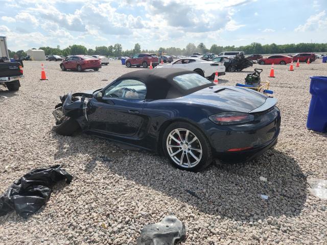 2021 Porsche Boxster VIN WP0CB2A81MS225125 COPART salvage auction — SIDE, Nc - Salvage Certificate Of Title, sold $14,500 on 2026-07-14 (photo 2)