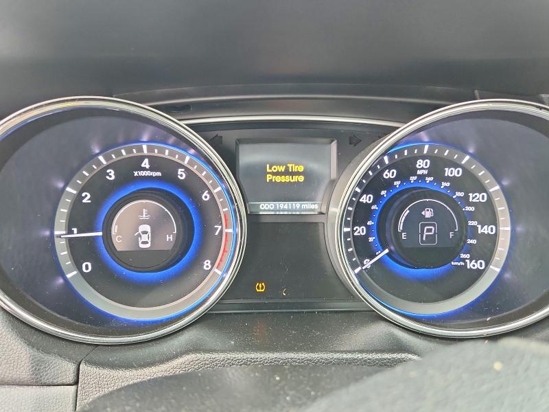 2014 Hyundai Sonata VIN 5NPEC4AC6EH843952 COPART salvage auction — FRONT END, Ga - Cert Of Title-Salvage, sold $475 on 2026-07-28 (photo 9)