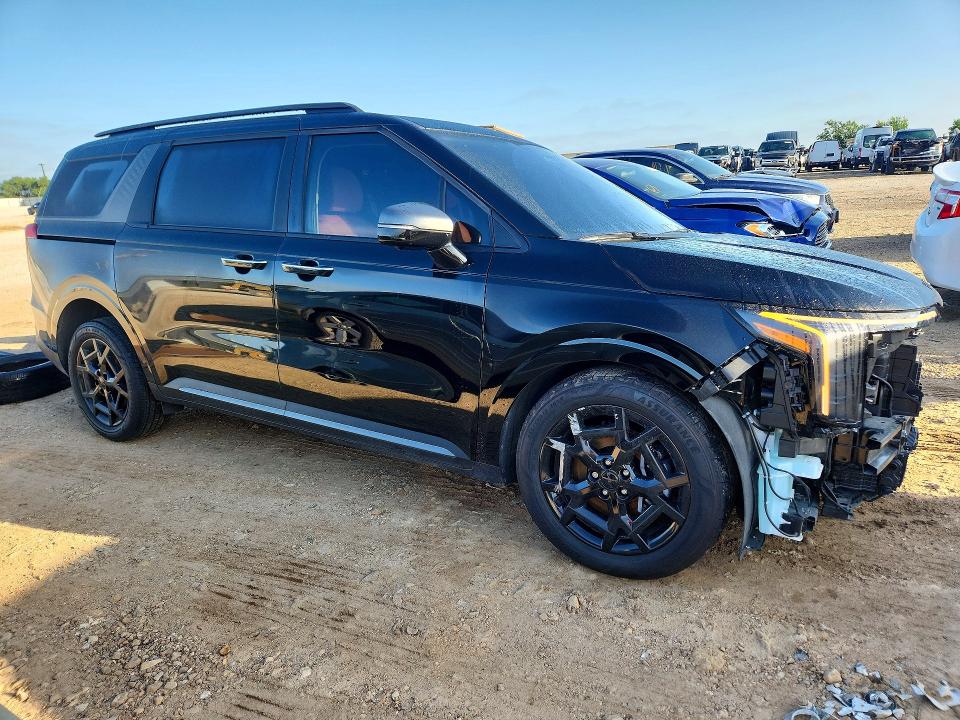 2026 Kia Carnival VIN KNDNE5KA2T6089226 COPART salvage auction — FRONT END, Tx - Salvage Vehicle Title, sold $19,600 on 2026-07-23 (photo 4)
