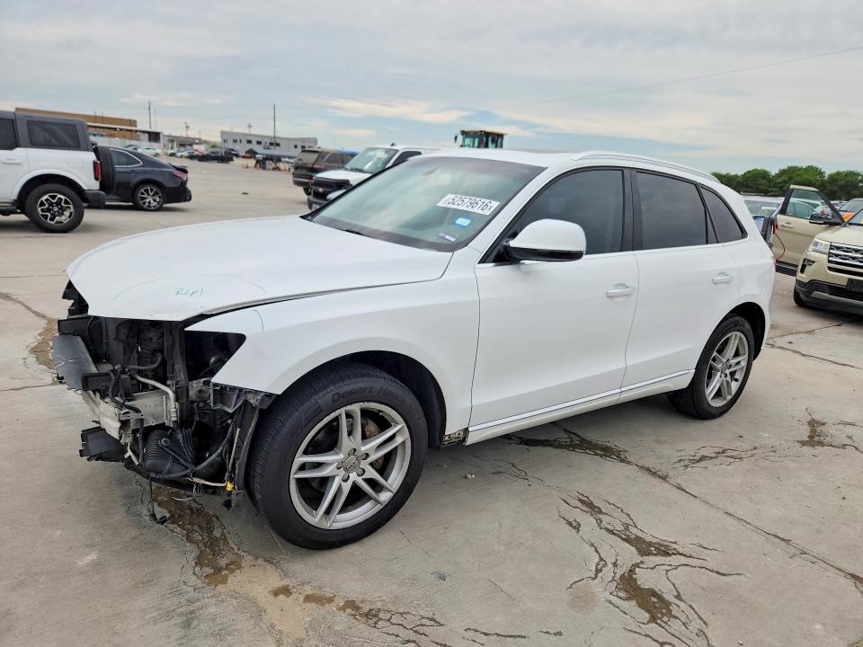 2016 Audi VIN WA1L2AFP0GA104326 COPART salvage auction — FRONT END, Tx - Salvage Vehicle Title, sold $3,350 on 2026-07-09 (photo 1)